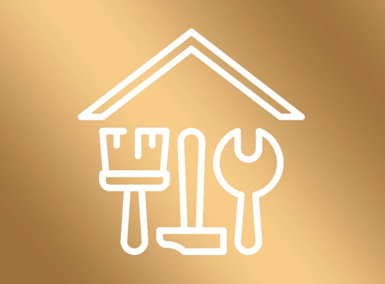 ikona narzędzia malarskie remont domu